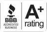 BBB Accredited Business A+ Rating